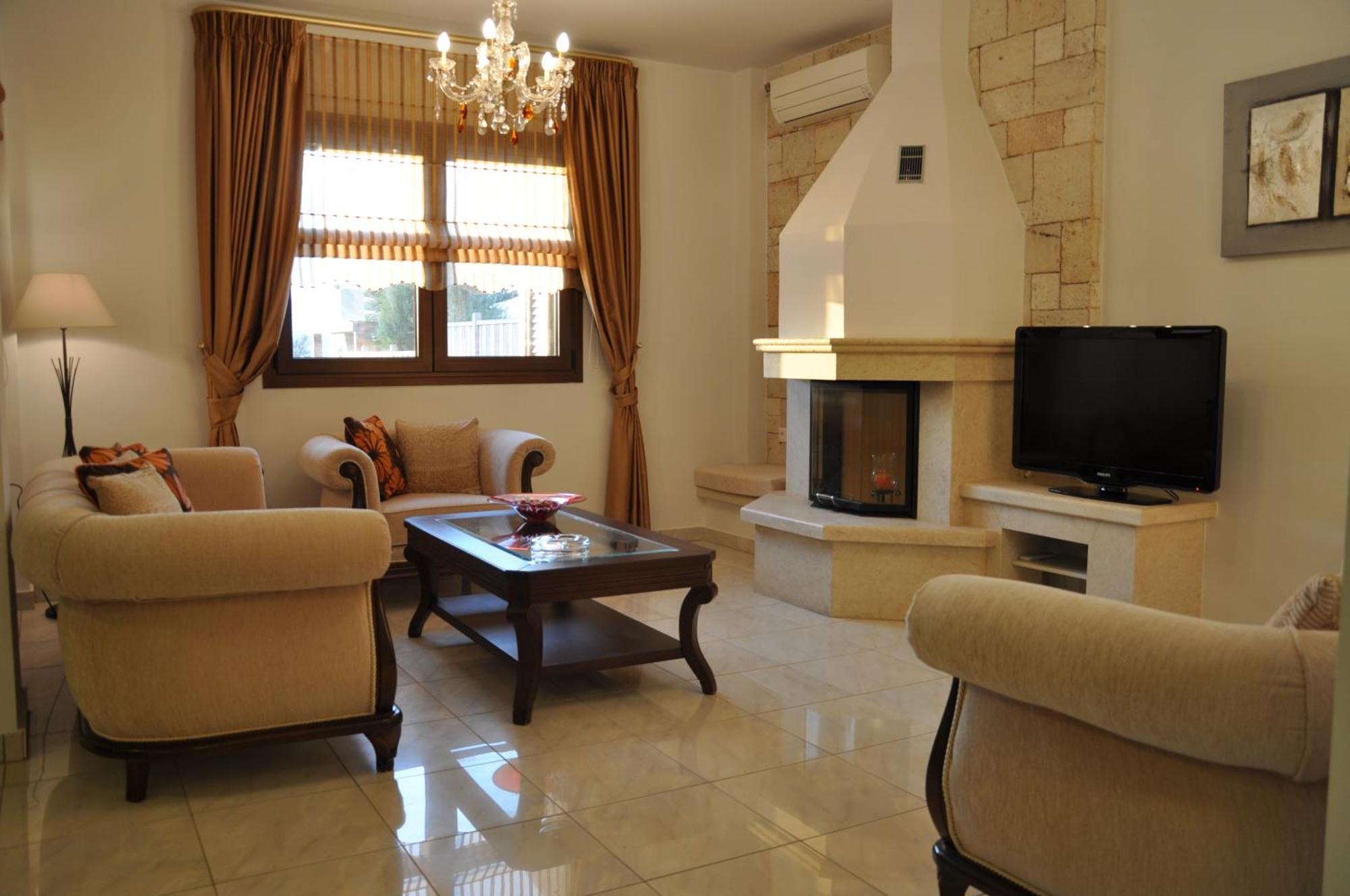 Pearls Of Crete - Holiday Residences Makrýgialos Rum bild